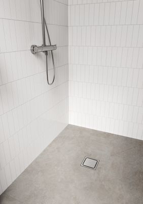 Hansgrohe Komplettset RainDrain Spot 150 x 150 mm Punktablauf u.Installationsset BST, 111 x 226 x 226 mm, Farbe Edelstahl-Optik (silber) Bild 5