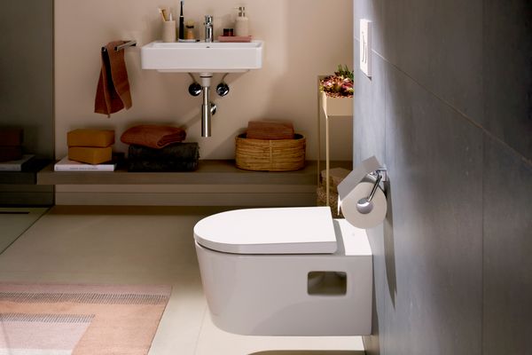 Hansgrohe Papierrollenhalter AddStoris, mit Deckel, verchromt, 86 x 116 x 116 mm, Farbe chrom Bild 27