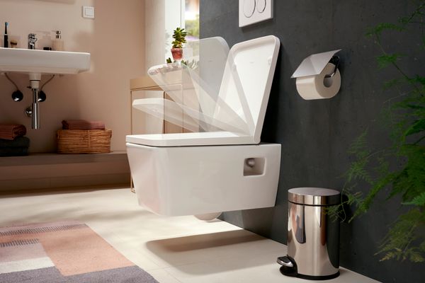 Hansgrohe Papierrollenhalter AddStoris, mit Deckel, verchromt, 86 x 116 x 116 mm, Farbe chrom Bild 29