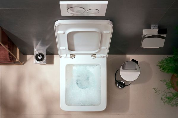 Hansgrohe WC Sitz EluPura Original Q, Farbe weiß Bild 4