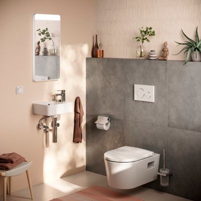 Hansgrohe Papierrollenhalter, mit Deckel AddStoris mattweiss, 86 x 116 x 116 mm, Farbe weiß Bild 7