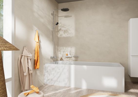 Hansgrohe Bürstengarnitur AddStoris Wandmontage, verchromt, Farbe chrom Bild 19