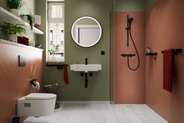 Hansgrohe Toilettenbürstenhalter Wandmontage, Farbe schwarz Bild 7