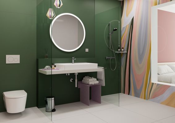 Hansgrohe Waschtischmischer 100 Vernis Blend CoolStart, Farbe chrom Bild 46