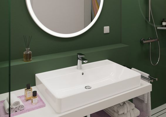 Hansgrohe Waschtischmischer 100 Vernis Blend CoolStart, Farbe chrom Bild 49