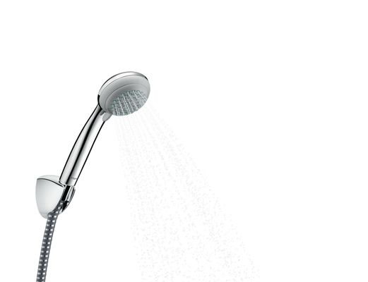 Hansgrohe Vario / Porter C SET mit Handbrause, Wandhalter, Brauseschlauch 125 cm Bild 2