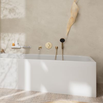 Hansgrohe Wandstange WallStoris 500 matt, 500 x 12 mm, Farbe weiß Bild 30