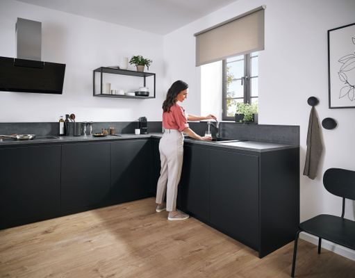 Hansgrohe Spültischmischer 170 Talis M52 Ausziehbrause 2jet sBox, 224 mm, Farbe chrom Bild 8