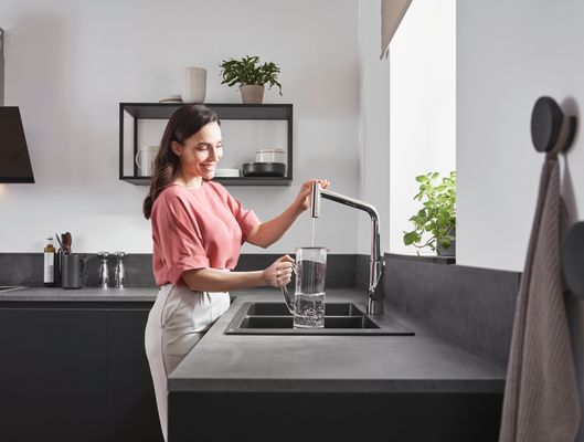 Hansgrohe Spültischmischer 320 Metris M71 Ausziehbrause 2jet sBox, 430 mm, Farbe chrom Bild 20