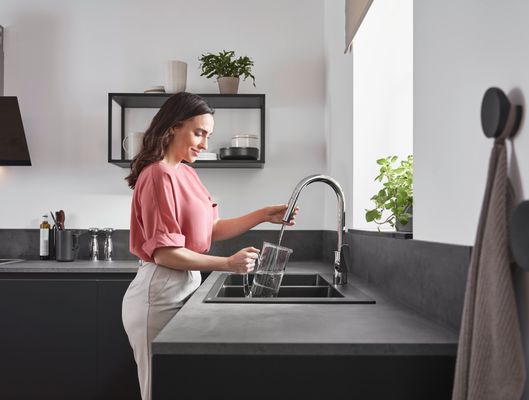 Hansgrohe Spültischmischer 240 Focus M41 Eco Ausziehbrause 2jet, Farbe chrom Bild 7