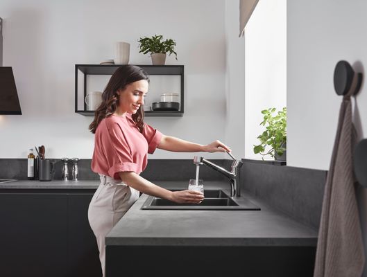 Hansgrohe Spültischmischer 170 Talis M52 Ausziehbrause 2jet sBox, 224 mm, Farbe chrom Bild 11