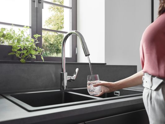 Hansgrohe Spültischmischer 170 Talis M52 Ausziehbrause 2jet sBox, 224 mm, Farbe chrom Bild 12