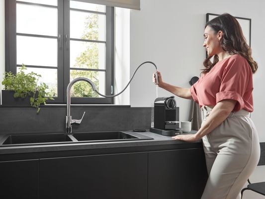 Hansgrohe Spültischmischer 240 Focus M41 Eco Ausziehbrause 2jet, Farbe chrom Bild 15
