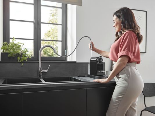 Hansgrohe Spültischmischer 240 Focus M41 Eco Ausziehbrause 2jet, Farbe chrom Bild 16
