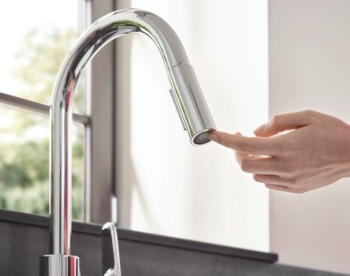 Hansgrohe Spültischmischer 240 Focus M41 Eco Ausziehbrause 2jet, Farbe chrom Bild 17