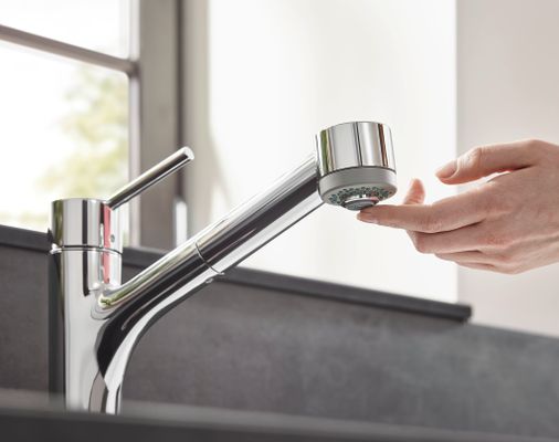 Hansgrohe Spültischmischer 170 Talis M52 Ausziehbrause 2jet sBox, 224 mm, Farbe chrom Bild 21