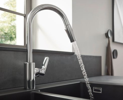 Hansgrohe Spültischmischer 240 Focus M41 Eco Ausziehbrause 2jet, Farbe chrom Bild 19