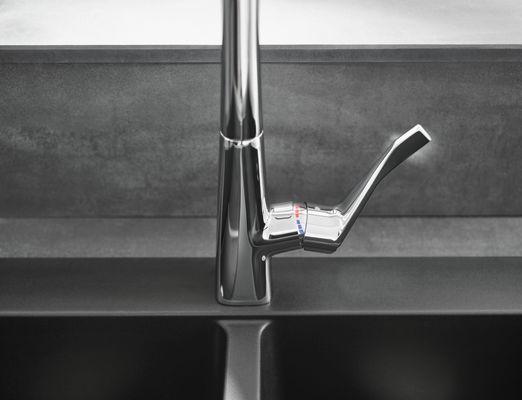 Hansgrohe Spültischmischer 320 Metris M71 Ausziehbrause 2jet sBox, 430 mm, Farbe chrom Bild 30