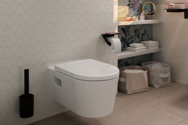 Hansgrohe Toilettenbürstenhalter Wandmontage, Farbe schwarz Bild 9