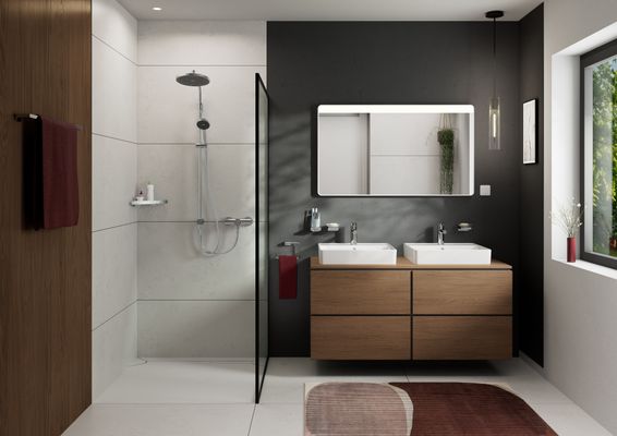 Hansgrohe Seifenkorb, 26 x 305 x 148 mm, Farbe chrom Bild 31