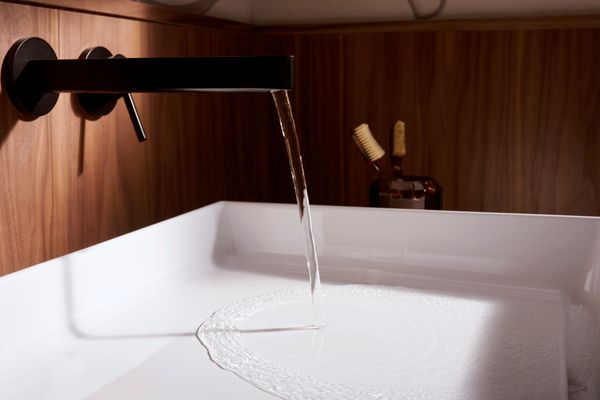 Hansgrohe Aufsatzwaschtisch Xuniva Evo E ohne Hahnl.u.Überlauf SMC / HYE we, 400 x 400 mm, Farbe weiß Bild 3