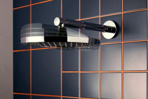Hansgrohe Brausearm DN 15 240 mm Ausladung, 90 Grad, 280 mm, Farbe chrom Bild 5