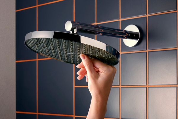 Hansgrohe Brausearm DN 15 240 mm Ausladung, 90 Grad, 280 mm, Farbe chrom Bild 6
