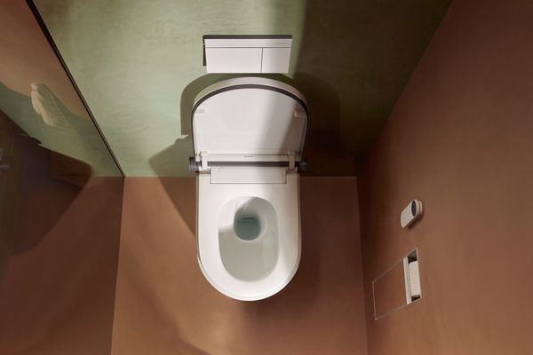 Hansgrohe Ein.Toilettenbürstenh.XtraStoris Rock mit Papierhalter u.befliesbarer Tür MW, 690 x 240 mm, Farbe weiß Bild 38