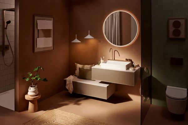Hansgrohe Konsole Xevolos E 980 / 550 mm mit Ausschnit.mi.für WTge 600 / 480 mm SBma, 980 x 550 mm Bild 13