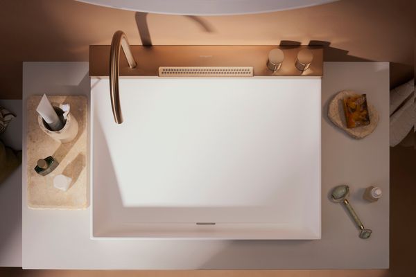 Hansgrohe Konsole Xevolos E 980 / 550 mm mit Ausschnit.mi.für WTge 600 / 480 mm SBma, 980 x 550 mm Bild 14