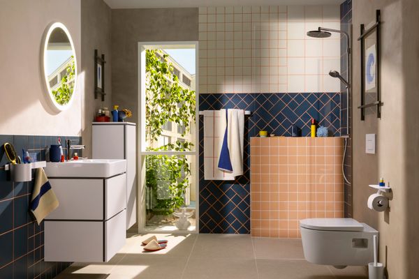 Hansgrohe Waschtischunterschrank Xilesa E mit 2SK PushOpen für WB MW, 580 x 470 mm, Farbe weiß Bild 17
