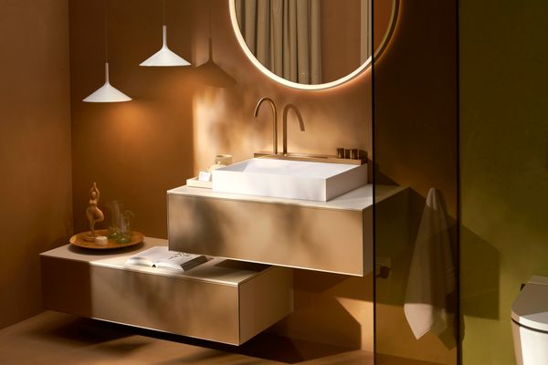 Hansgrohe Konsole Xevolos E 980 / 550 mm mit Ausschnit.mi.für WTge 600 / 480 mm SBma, 980 x 550 mm Bild 19