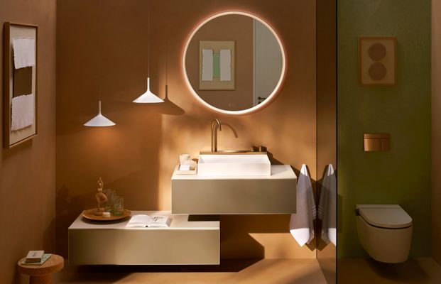 Hansgrohe Ein.Toilettenbürstenh.XtraStoris Rock mit Papierhalter u.befliesbarer Tür MW, 690 x 240 mm, Farbe weiß Bild 43