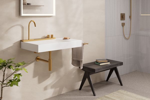 Hansgrohe Waschtisch-Tassensifon Flowstar S 1 1/4" brushed, Farbe bronze Bild 3