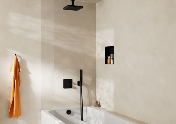 Hansgrohe Stabhandbrause 1-strahlig, Farbe schwarz Bild 24