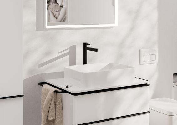 Hansgrohe Waschtischmischer 260 Finoris Highriser matt, Farbe schwarz Bild 14