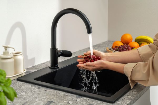Hansgrohe Spültischmischer 210 Vernis Blend M35 1jet matt, Farbe schwarz Bild 6