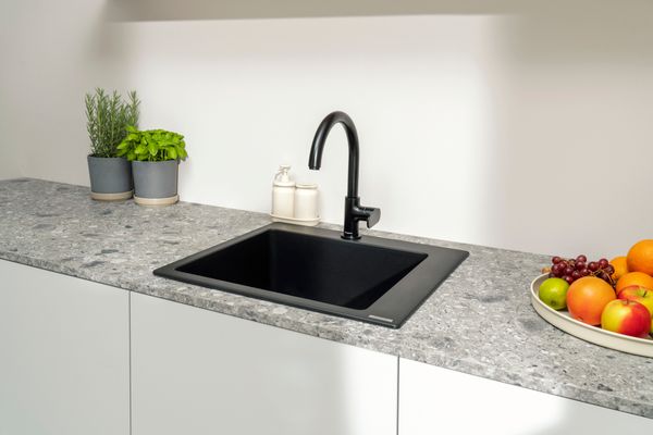 Hansgrohe Spültischmischer 210 Vernis Blend M35 1jet matt, Farbe schwarz Bild 8