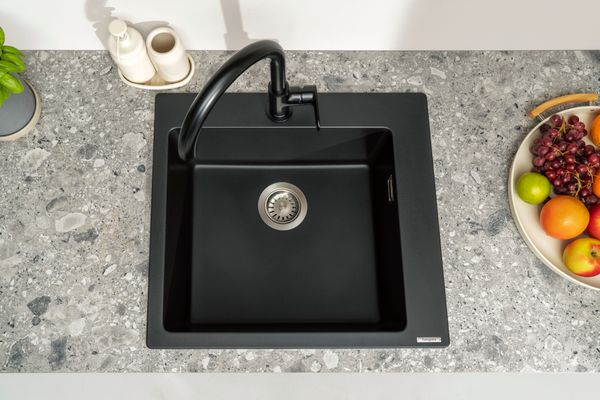 Hansgrohe Spültischmischer 210 Vernis Blend M35 1jet matt, Farbe schwarz Bild 10