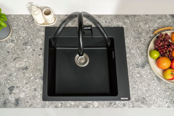 Hansgrohe Spültischmischer 210 Vernis Blend M35 1jet matt, Farbe schwarz Bild 11