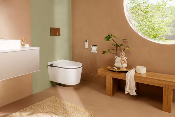 Hansgrohe Ein.Toilettenbürstenh.XtraStoris Rock mit Papierhalter u.befliesbarer Tür MW, 690 x 240 mm, Farbe weiß Bild 51