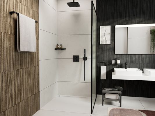Hansgrohe Stabhandbrause 1-strahlig, Farbe schwarz Bild 25