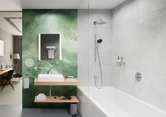 Hansgrohe Wandanschlussbogen Fix Fit S Anschlusswinkel Knst, mit RV, 1/2", Farbe chrom Bild 17