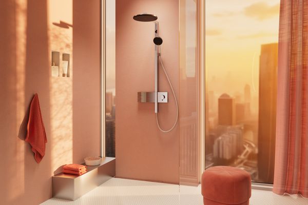 Hansgrohe Wandnische XtraStoris Minimalistic rahmenlos 300 x 150 x 100 mm MW, 390 x 240 mm, Farbe weiß Bild 36