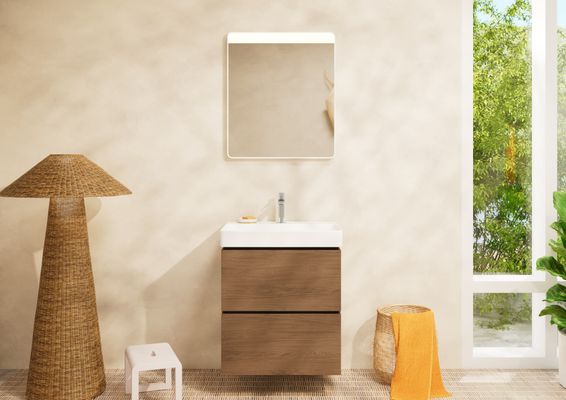 Hansgrohe Aufsatzwaschtisch ge Xevolos E 500 x 480 mm mit Hahnl.ohne ÜBL SmartClean we, 190 x 480 mm, Farbe weiß Bild 9