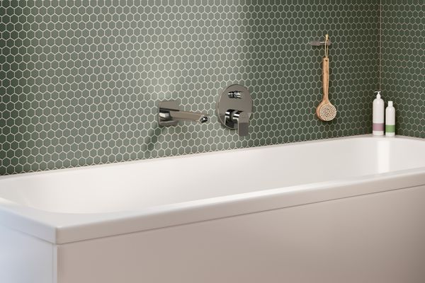 Hansgrohe Wanneneinlauf DN 20 Wandmontage, Ausl, 195 mm, Farbe chrom Bild 3