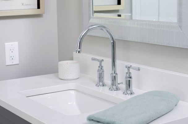 Hansgrohe 3-Loch Waschtischarmatur 180 Axor Montreux Standmodell Hebelgriff, Farbe chrom Bild 4