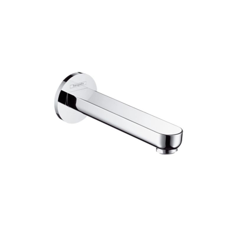 Hansgrohe Wanneneinlauf Metris S, 177 mm, Farbe silberfarben Bild 1