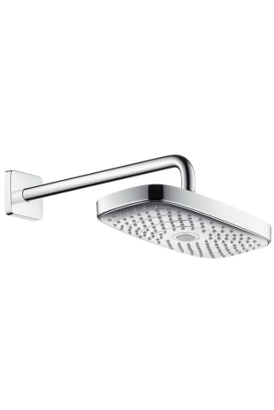 Hansgrohe Kopfbrause Raindance Select E 300, 2jet 300 mmx160 mm mit Brausearm 390 mm, 168 x 470 x 160 mm, Farbe chrom Bild 1