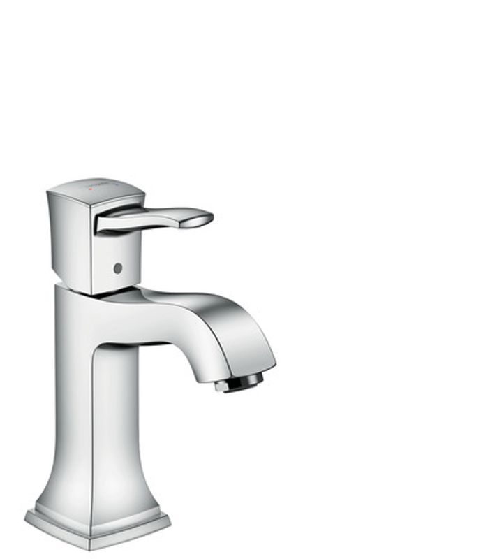 Hansgrohe Waschtischmischer 110 Metropol, ohne Ablaufgarnitur chrom, Farbe grau Bild 1